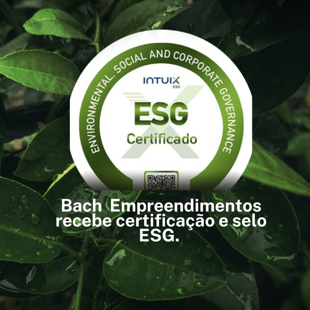 BACH Inc: Um Novo Marco com a Conquista do Selo ESG.